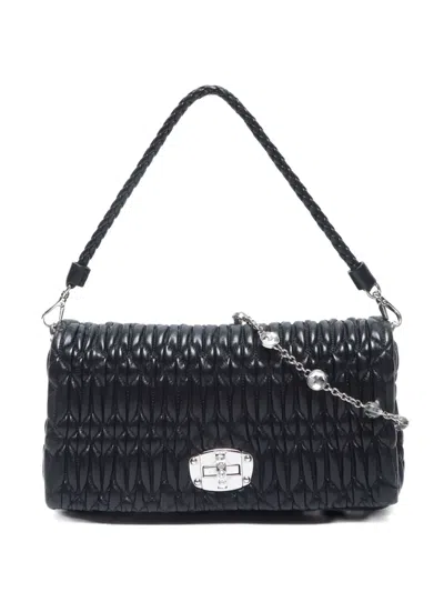 Pre-owned Miu Miu 2010s Small Matelasse Shoulder Bag