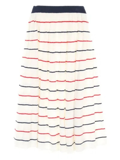 Pre-owned Miu Miu 2010s Striped Skirt