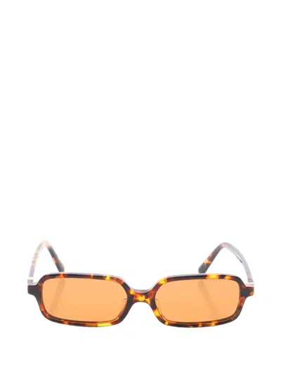 Pre-owned Miu Miu 2010s Tortoiseshell-effect Sunglasses In Brown
