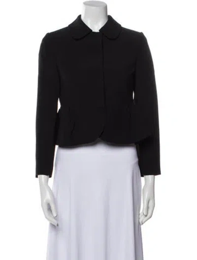 Pre-owned Miu Miu 2011 Evening Jacket In Black