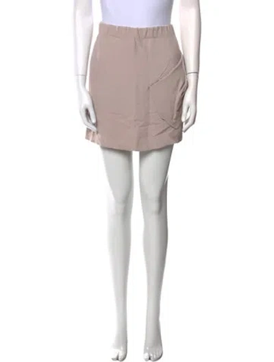 Pre-owned Miu Miu 2011 Mini Skirt In Pink