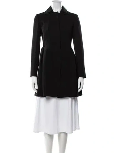 Pre-owned Miu Miu 2012 Coat In Black