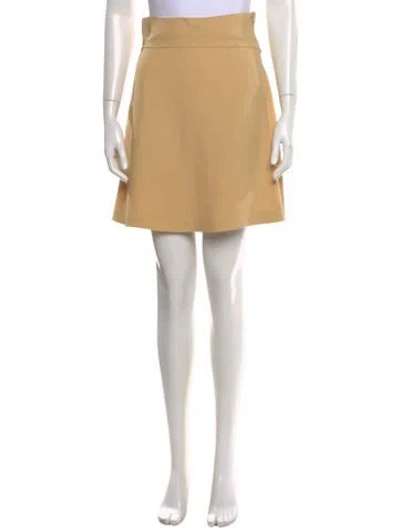Pre-owned Miu Miu 2012 Knee-length Skirt In Neutral