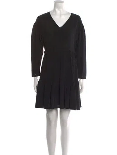 Pre-owned Miu Miu 2012 Mini Dress In Black