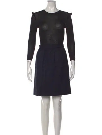 Pre-owned Miu Miu 2012 Mini Dress In Multi
