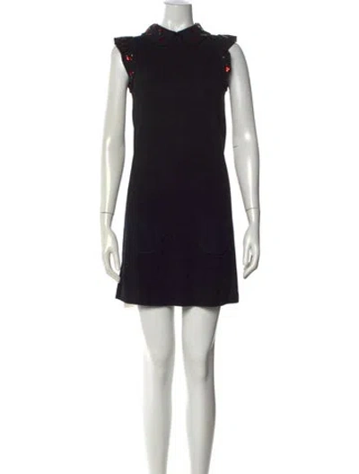 Pre-owned Miu Miu 2012 Mini Dress In Multi