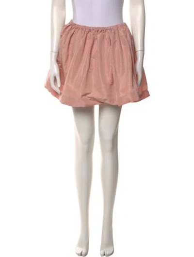 Pre-owned Miu Miu 2012 Mini Skirt In Pink