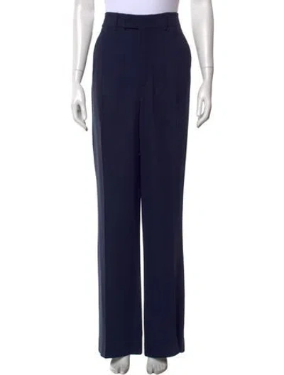 Pre-owned Miu Miu 2012 Wide Leg Pants In Blue