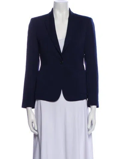 Pre-owned Miu Miu 2012 Wool Blazer In Blue
