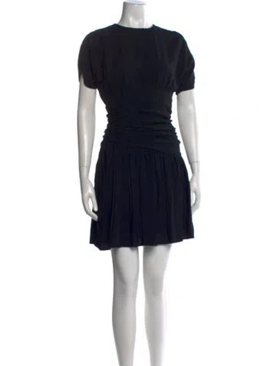 Pre-owned Miu Miu 2013 Mini Dress In Black