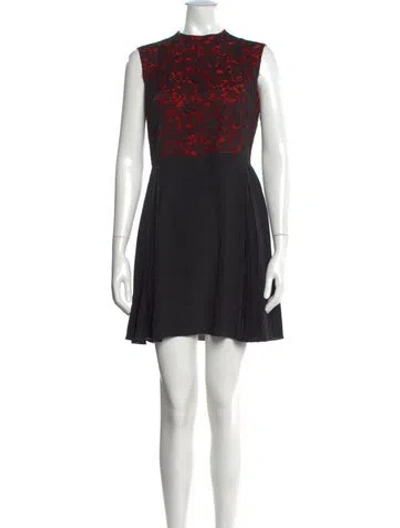 Pre-owned Miu Miu 2013 Mini Dress In Red