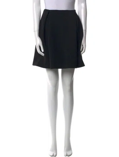 Pre-owned Miu Miu 2013 Mini Skirt In Black