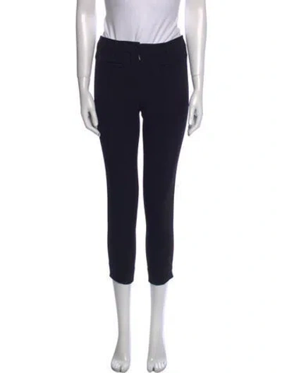 Pre-owned Miu Miu 2013 Skinny Leg Pants In Blue