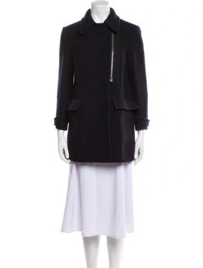 Pre-owned Miu Miu 2013 Virgin Wool Jacket In Black