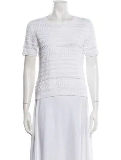 Pre-owned Miu Miu 2014 Cashmere Sweater In Blue