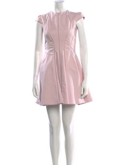 Pre-owned Miu Miu 2014 Mini Dress In Pink