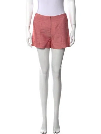 Pre-owned Miu Miu 2014 Mini Shorts In Red