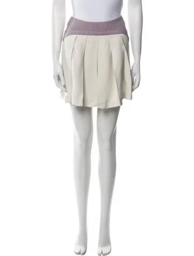 Pre-owned Miu Miu 2014 Mini Skirt In Multi