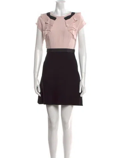 Pre-owned Miu Miu 2015 Mini Dress In Multi