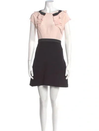 Pre-owned Miu Miu 2015 Mini Dress In Pink