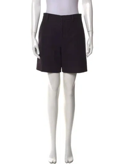 Pre-owned Miu Miu 2015 Mini Shorts In Black