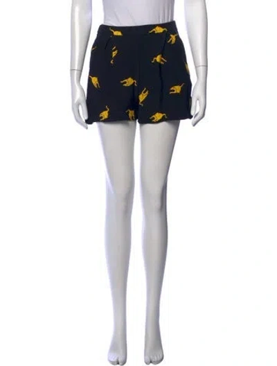 Pre-owned Miu Miu 2015 Mini Shorts In Black
