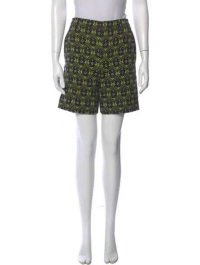 Pre-owned Miu Miu 2015 Mini Shorts In Blue