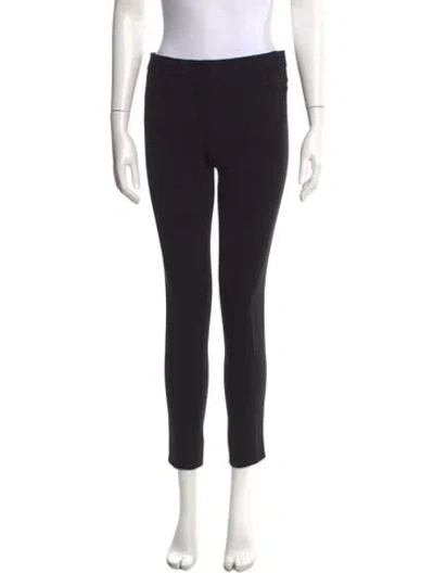 Pre-owned Miu Miu 2015 Straight Leg Pants W/ Tags In Black