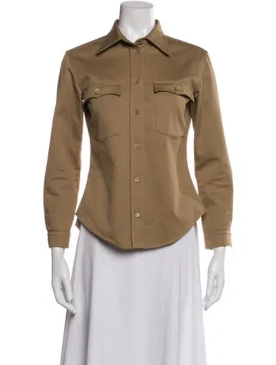 Pre-owned Miu Miu 2016 Jacket In Neutral