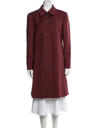 Pre-owned Miu Miu 2017 Coat In Red