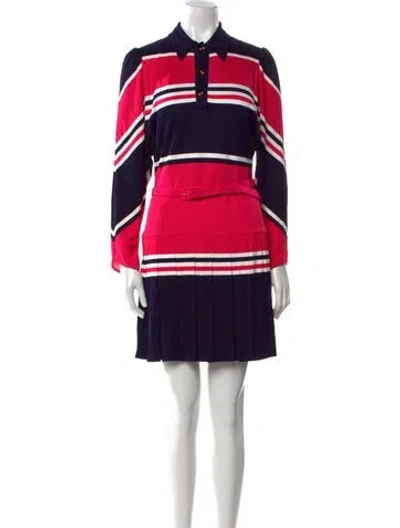 Pre-owned Miu Miu 2017 Mini Dress In Multi