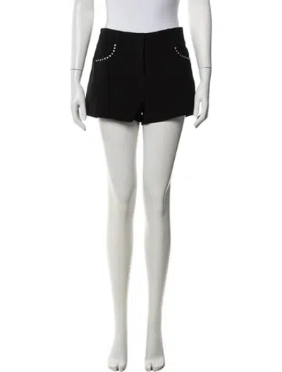Pre-owned Miu Miu 2017 Mini Shorts In Black