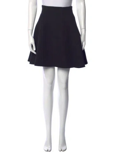 Pre-owned Miu Miu 2017 Mini Skirt In Black