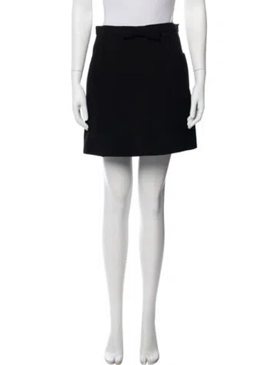Pre-owned Miu Miu 2017 Mini Skirt In Blue