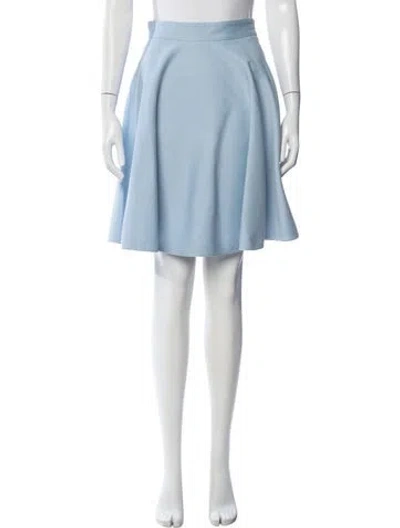 Pre-owned Miu Miu 2017 Mini Skirt In Blue