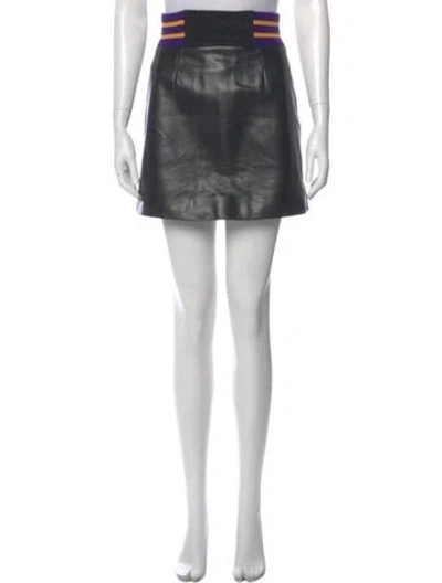 Pre-owned Miu Miu 2017 Mini Skirt In Brown
