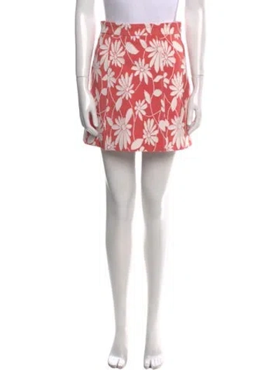 Pre-owned Miu Miu 2017 Mini Skirt In Pink
