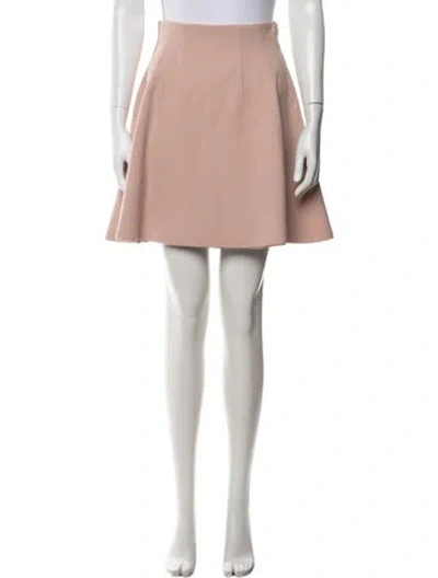Pre-owned Miu Miu 2017 Mini Skirt In Pink