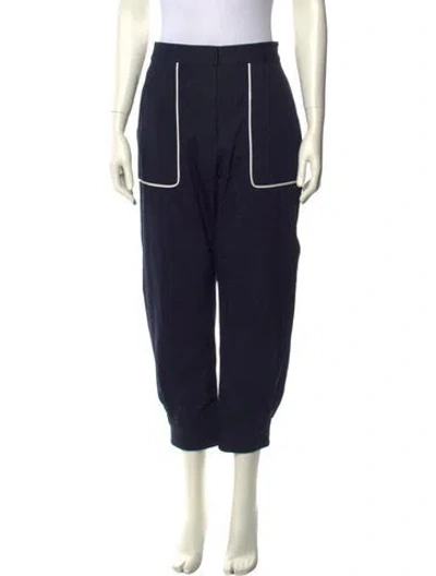 Pre-owned Miu Miu 2017 Pants In Blue