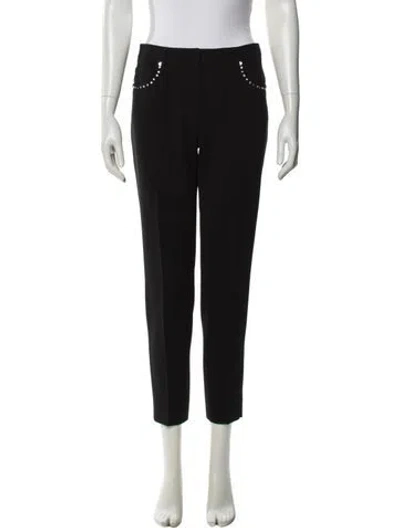 Pre-owned Miu Miu 2017 Skinny Leg Pants In Blue