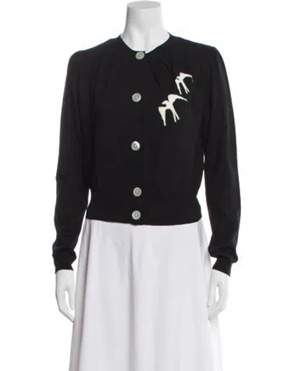 Pre-owned Miu Miu 2017 Virgin Wool Sweater In Gray