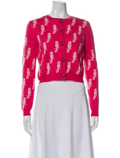 Pre-owned Miu Miu 2017 Virgin Wool Sweater In Pink