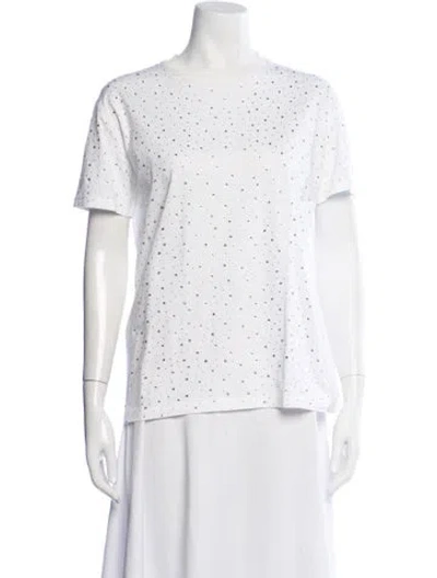 Pre-owned Miu Miu 2018 Graphic Print T-shirt In Neutral
