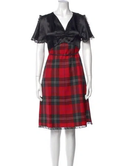 Pre-owned Miu Miu 2018 Knee-length Dress In Multi