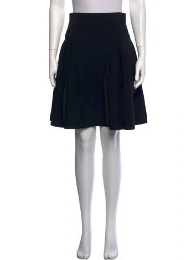 Pre-owned Miu Miu 2018 Knee-length Skirt In Black