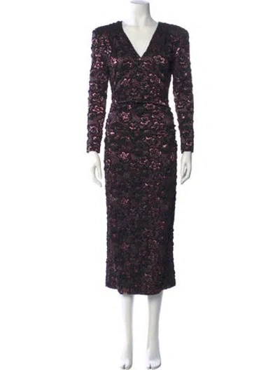 Pre-owned Miu Miu 2018 Long Dress In Black