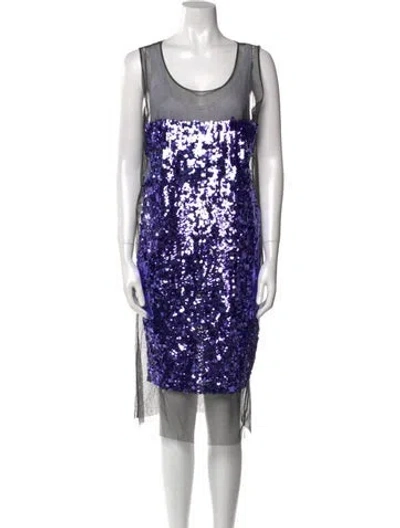 Pre-owned Miu Miu 2018 Midi Length Dress W/ Tags In Multi