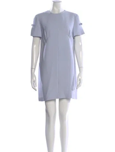 Pre-owned Miu Miu 2018 Mini Dress In Purple