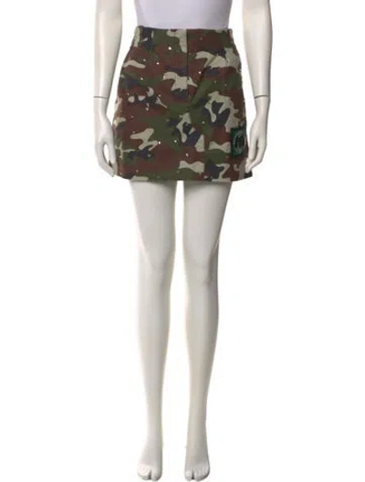 Pre-owned Miu Miu 2018 Mini Skirt In Multi