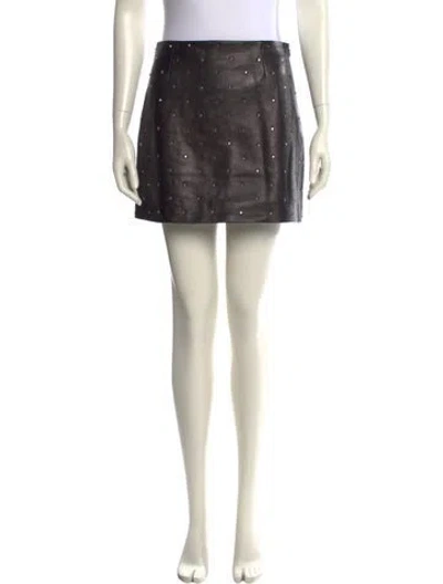 Pre-owned Miu Miu 2018 Mini Skirt In Neutral